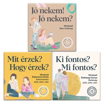 Mindwell kártyacsomag: kiskamasz, Gen-Z és felnőtt