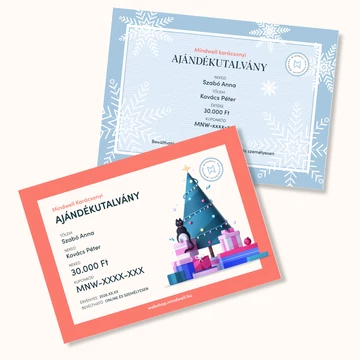 Mindwell ajándékutalvány 10.000 Ft értékben