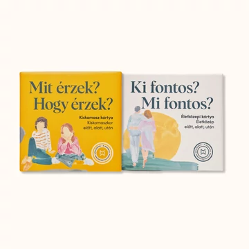 Mindwell kártyacsomag gyerekeknek és felnőtteknek: önismereti és érzelmi