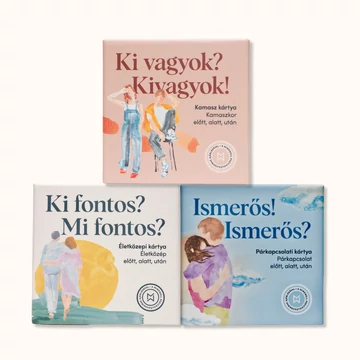 Mindwell családi kártyacsomag: kamasz, felnőtt és párkapcsolati