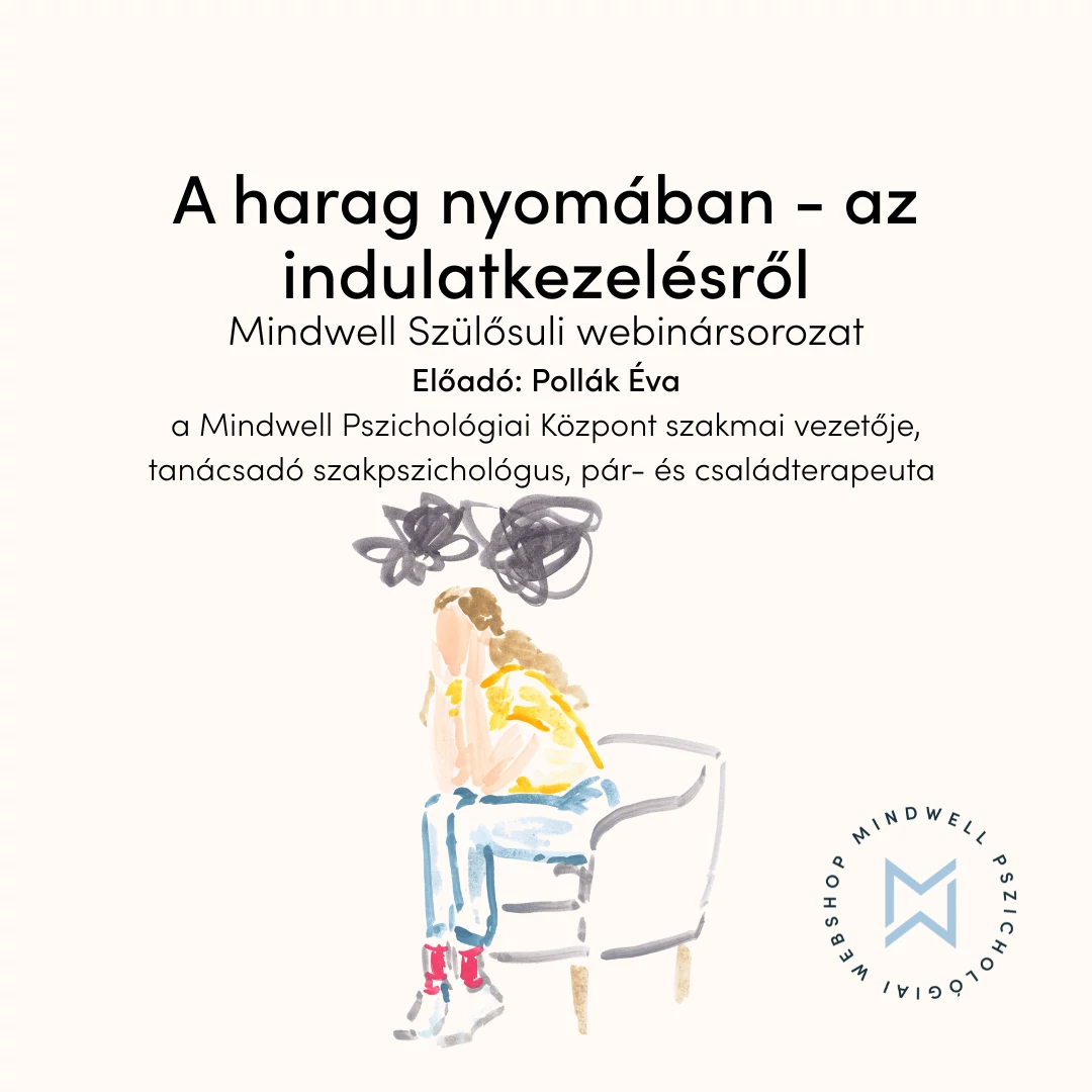 A harag nyomában - az indulatkezelésről - Mindwell Szülősuli webinársorozat - Online letölthető előadás
